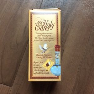 Holy water from Jordan